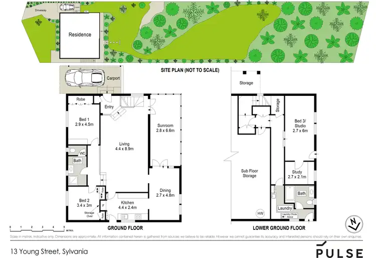 Floorplan of Homely house listing, 13 Young Street, Sylvania NSW 2224