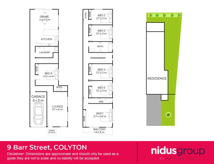 Floorplan of Homely house listing, 9 Barr Street, Colyton NSW 2760