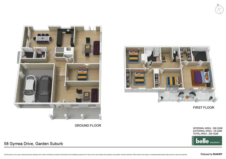 Floorplan of Homely house listing, 58 Gymea Drive, Garden Suburb NSW 2289