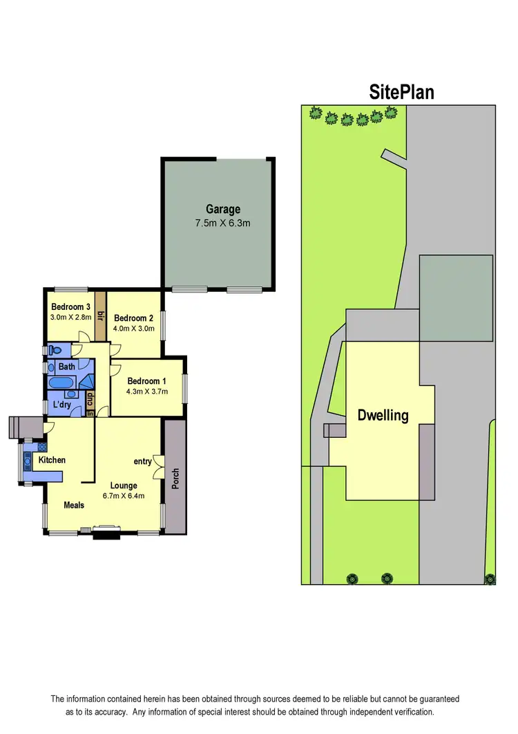 Floorplan of Homely house listing, 84 The Boulevard, Thomastown VIC 3074