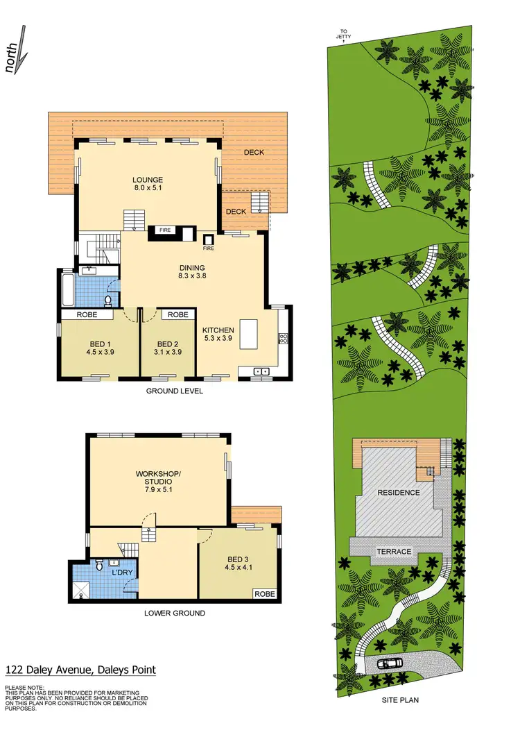 Floorplan of Homely house listing, 122 Daley Avenue, Daleys Point NSW 2257