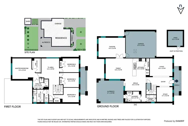 Floorplan of Homely house listing, 26 Saunders Crescent, Epping VIC 3076
