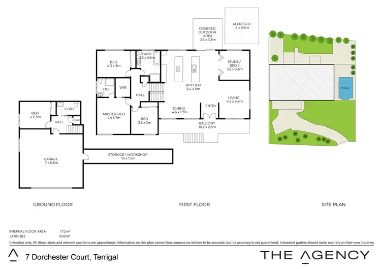 Floorplan of Homely house listing, 7 Dorchester Court, Terrigal NSW 2260