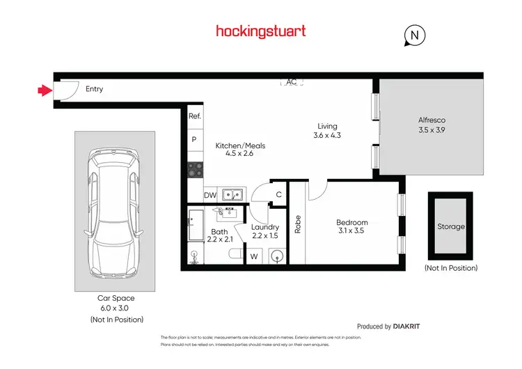 Floorplan of Homely apartment listing, 3/1a Wilkinson Street, Reservoir VIC 3073