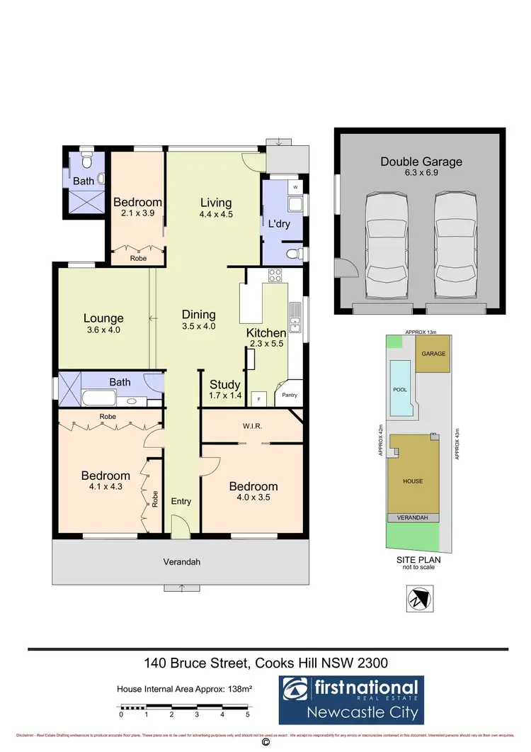 Floorplan of Homely house listing, 140 Bruce Street, Cooks Hill NSW 2300
