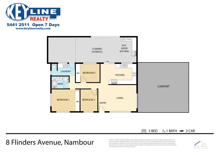 Floorplan of Homely house listing, 8 Flinders Avenue, Nambour QLD 4560
