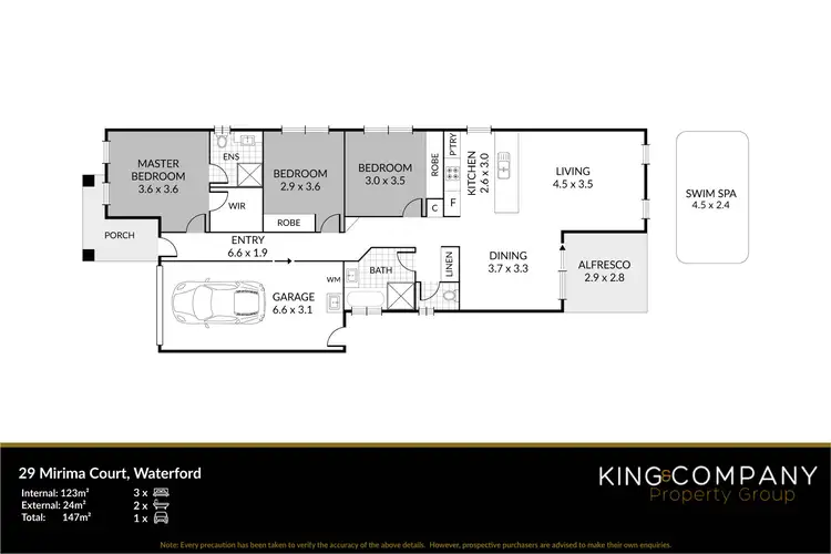 Floorplan of Homely house listing, 29 Mirima Court, Waterford QLD 4133
