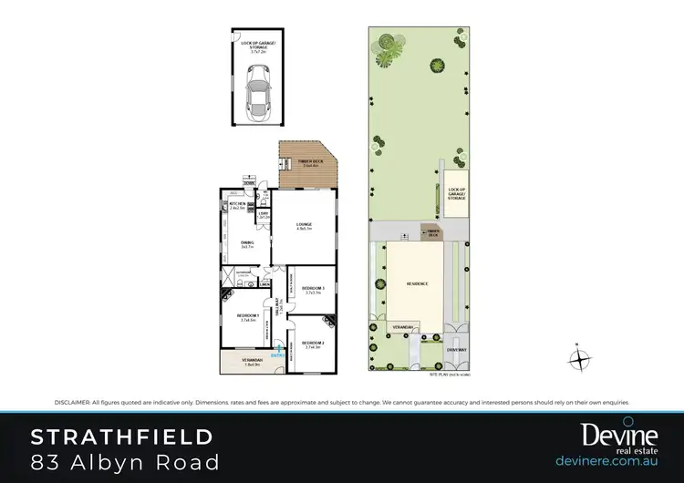 Floorplan of Homely house listing, 83 Albyn Road, Strathfield NSW 2135