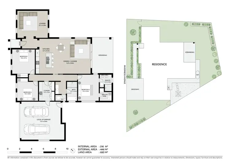 Floorplan of Homely house listing, 4 Inverness Avenue, Mudgee NSW 2850