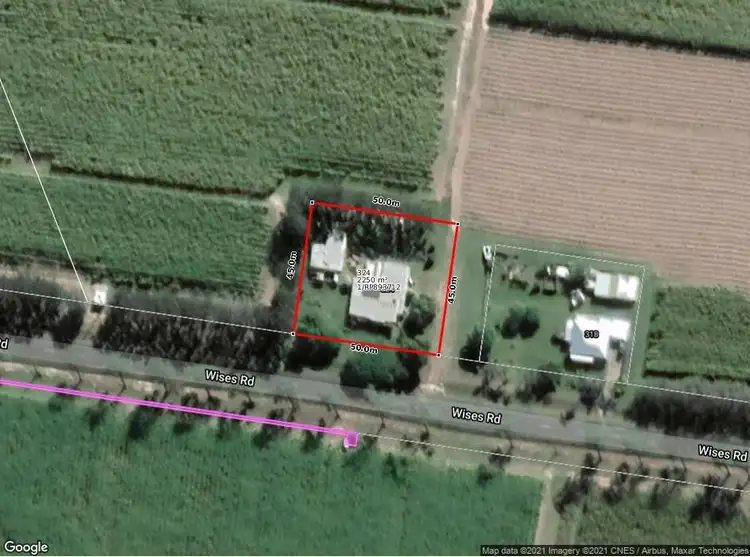 Floorplan of Homely house listing, 324 Wises Road, Alloway QLD 4670