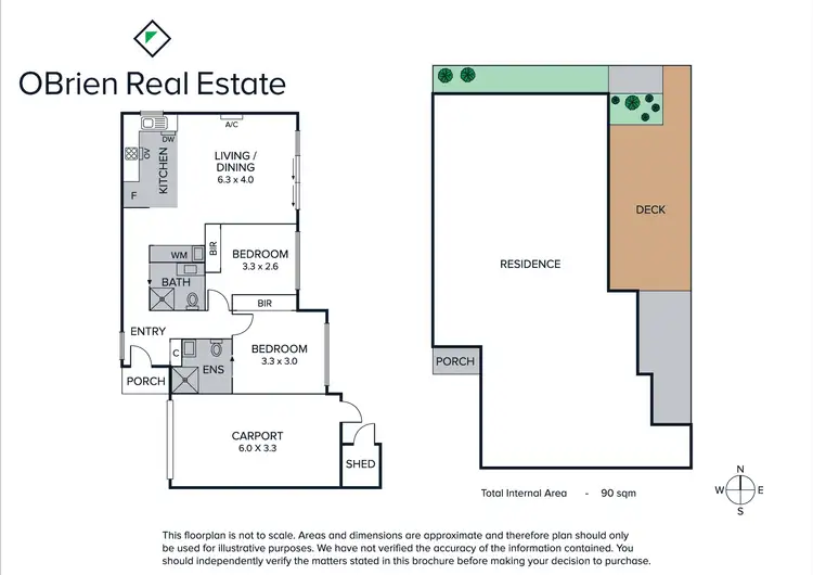 Floorplan of Homely unit listing, 6/4 Krone Street, Mordialloc VIC 3195