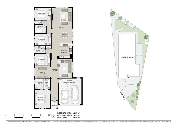 Floorplan of Homely house listing, 19 Colden Place, Highton VIC 3216
