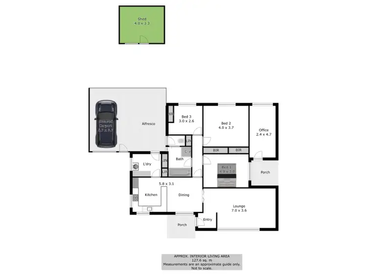 Floorplan of Homely house listing, 4 Audley Street, Rutherglen VIC 3685
