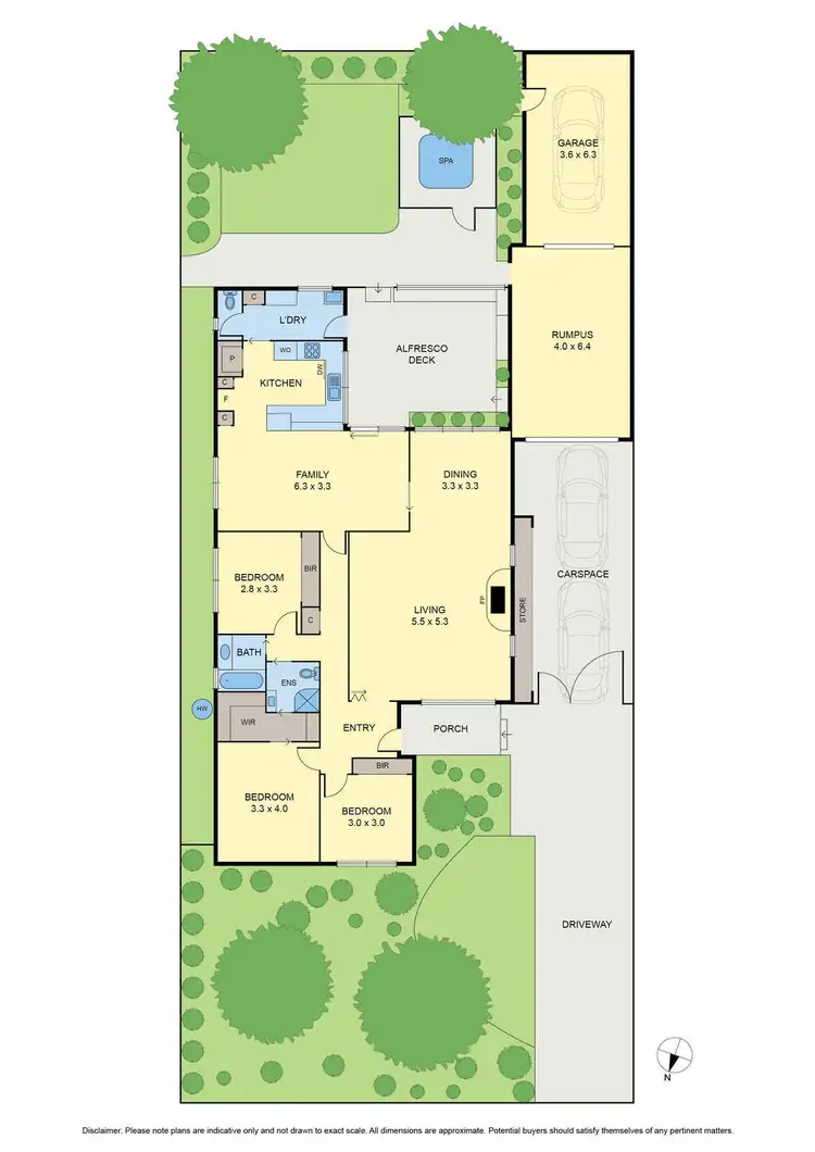 Floorplan of Homely house listing, 30 Intervale Drive, Avondale Heights VIC 3034