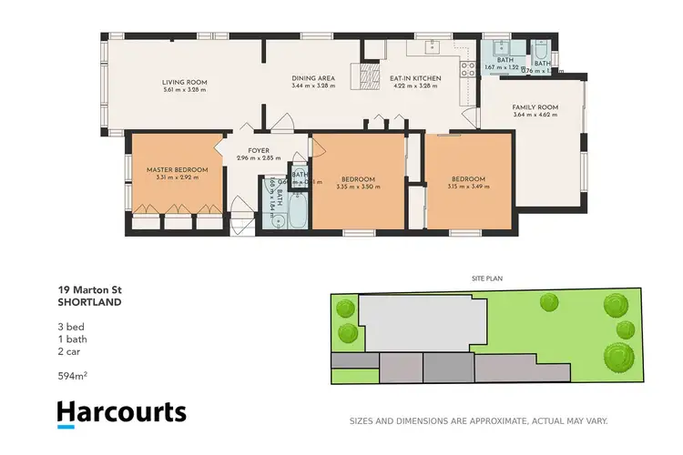 Floorplan of Homely house listing, 19 Marton Street, Shortland NSW 2307
