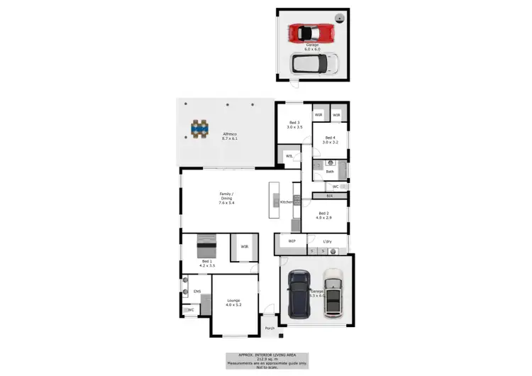 Floorplan of Homely house listing, 35 Soles Street, Rutherglen VIC 3685