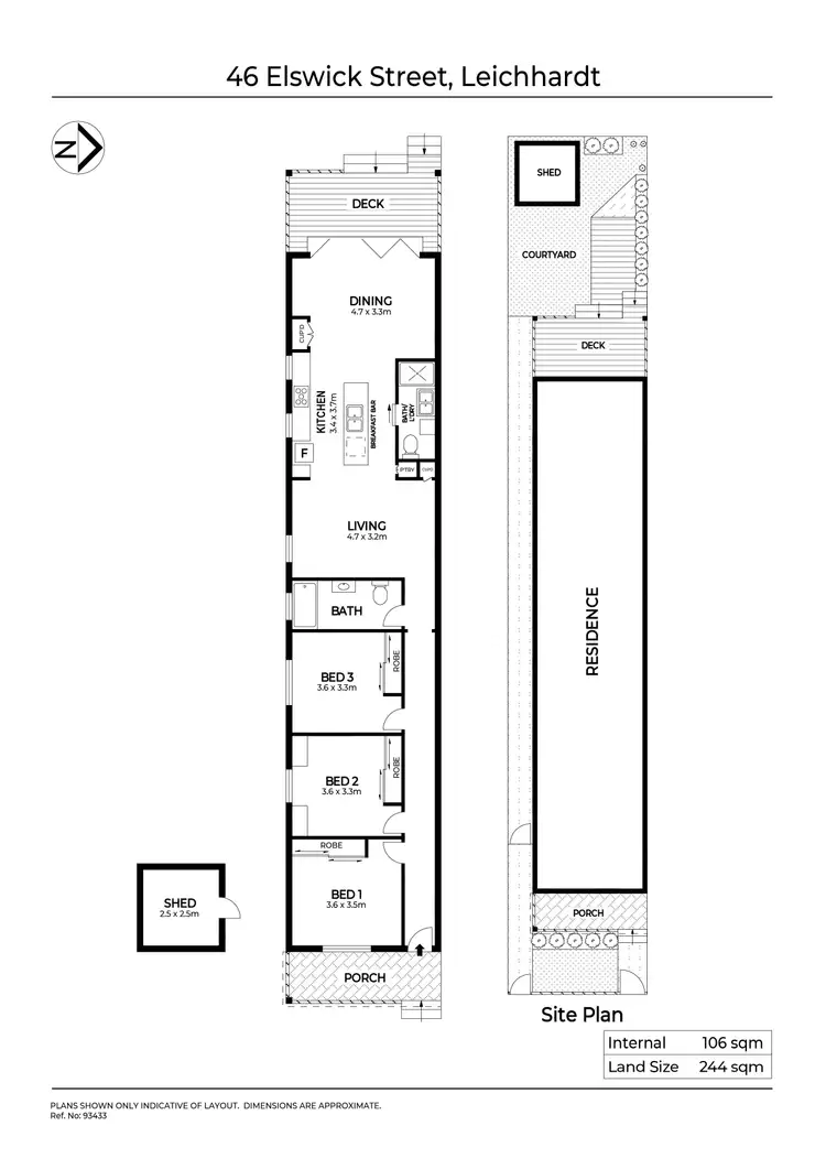 Floorplan of Homely house listing, 46 Elswick Street, Leichhardt NSW 2040