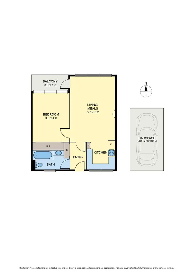 Floorplan of Homely apartment listing, 7/21 Grice Crescent, Essendon VIC 3040