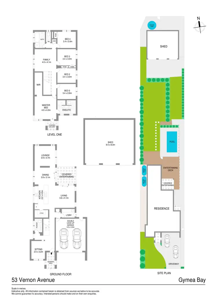 Floorplan of Homely house listing, 53 Vernon Avenue, Gymea Bay NSW 2227