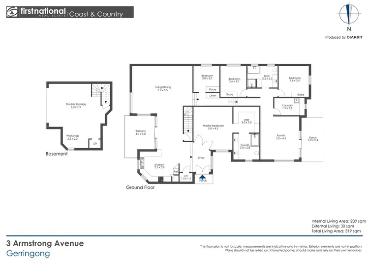 Floorplan of Homely house listing, 3 Armstrong Avenue, Gerringong NSW 2534
