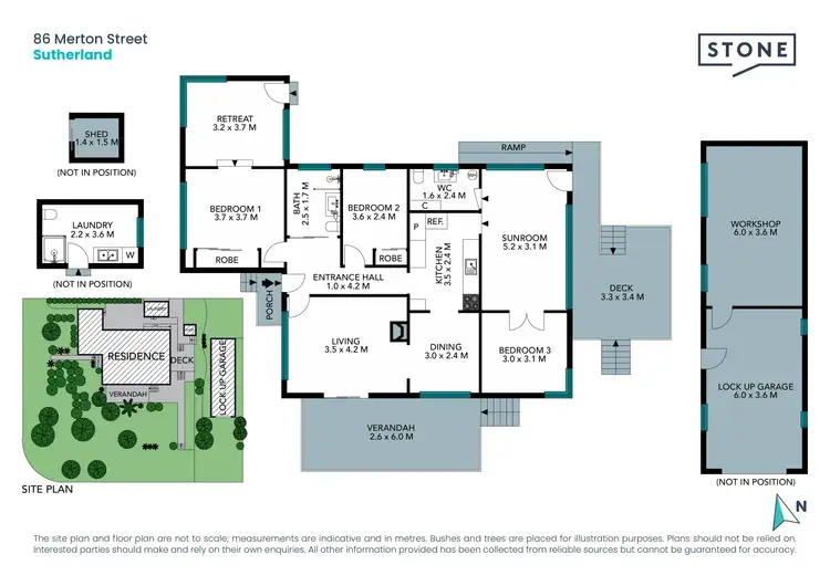 Floorplan of Homely house listing, 86 Merton Street, Sutherland NSW 2232