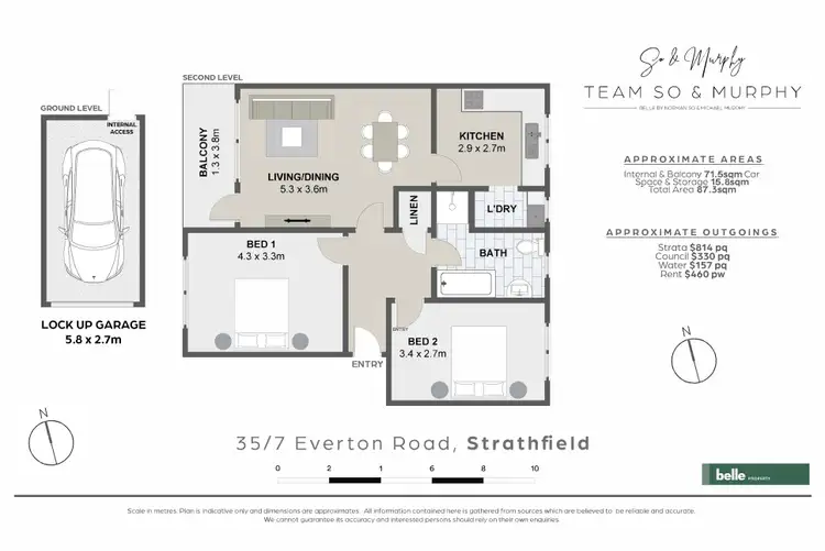 Floorplan of Homely apartment listing, 35/7 Everton Road, Strathfield NSW 2135