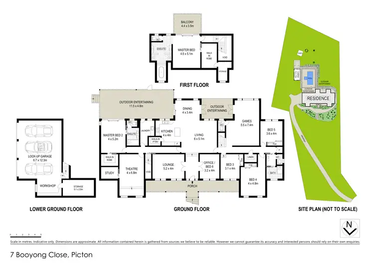 Floorplan of Homely house listing, 7 Booyong Close, Picton NSW 2571