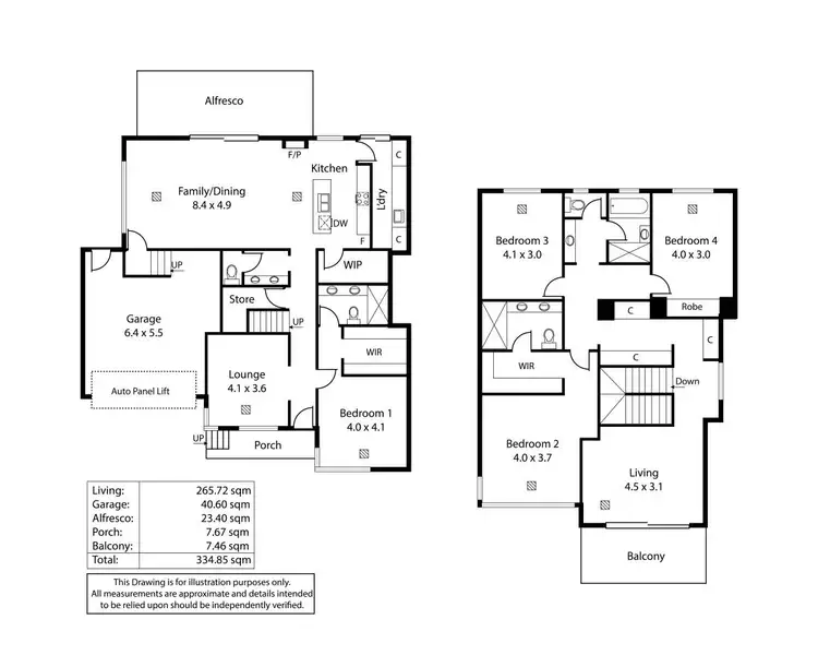 Floorplan of Homely house listing, 1A Kalka Crescent, Pasadena SA 5042