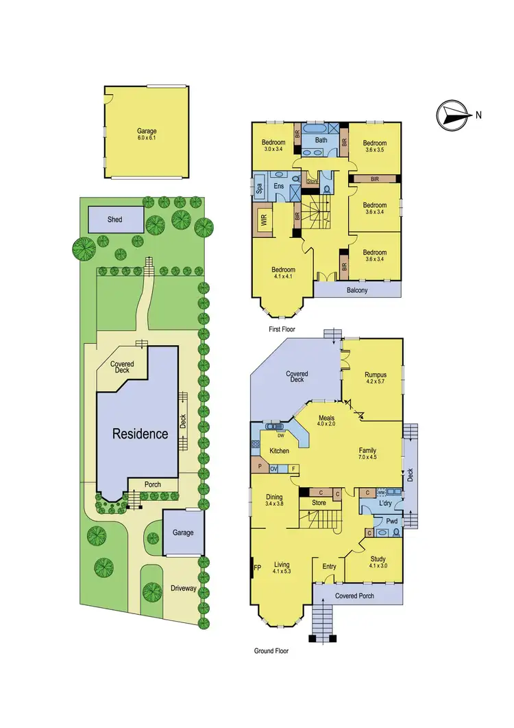 Floorplan of Homely house listing, 65 Snake Gully Drive, Bundoora VIC 3083