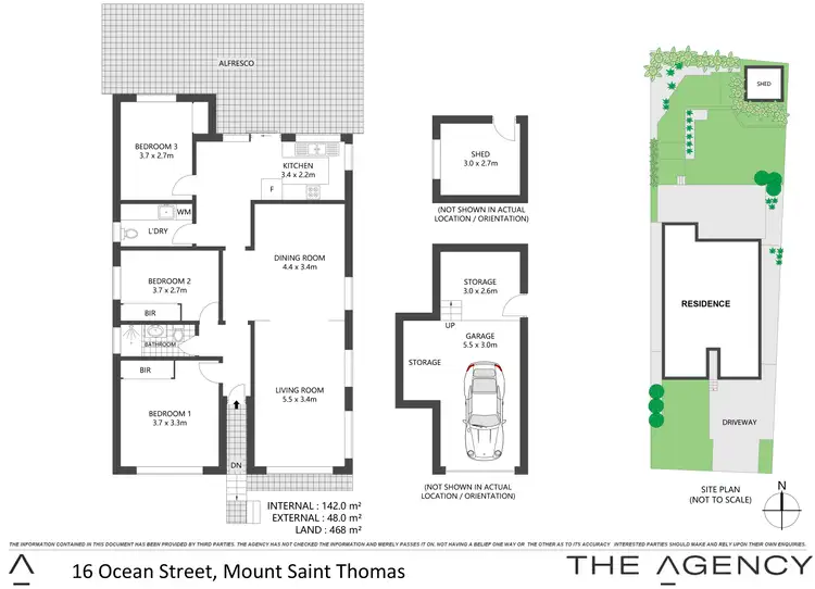 Floorplan of Homely house listing, 16 Ocean Street, Mount Saint Thomas NSW 2500