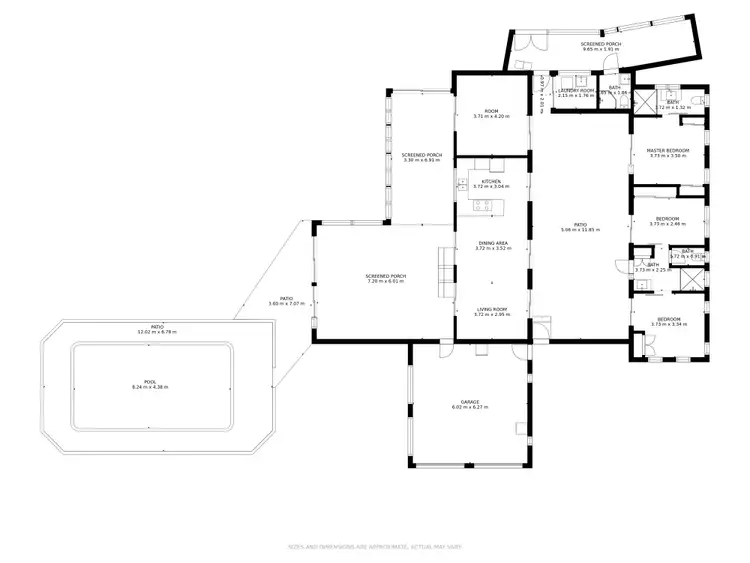 Floorplan of Homely house listing, 2 Michaelmas Close, Clifton Beach QLD 4879