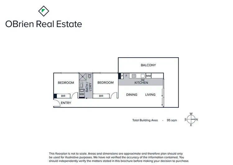 Floorplan of Homely apartment listing, 201/116 Balcombe Road, Mentone VIC 3194