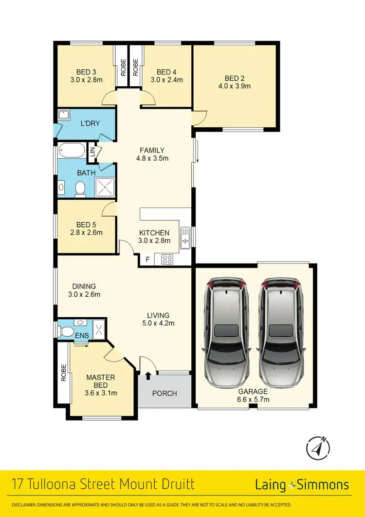 Floorplan of Homely house listing, 17 Tulloona Street, Mount Druitt NSW 2770