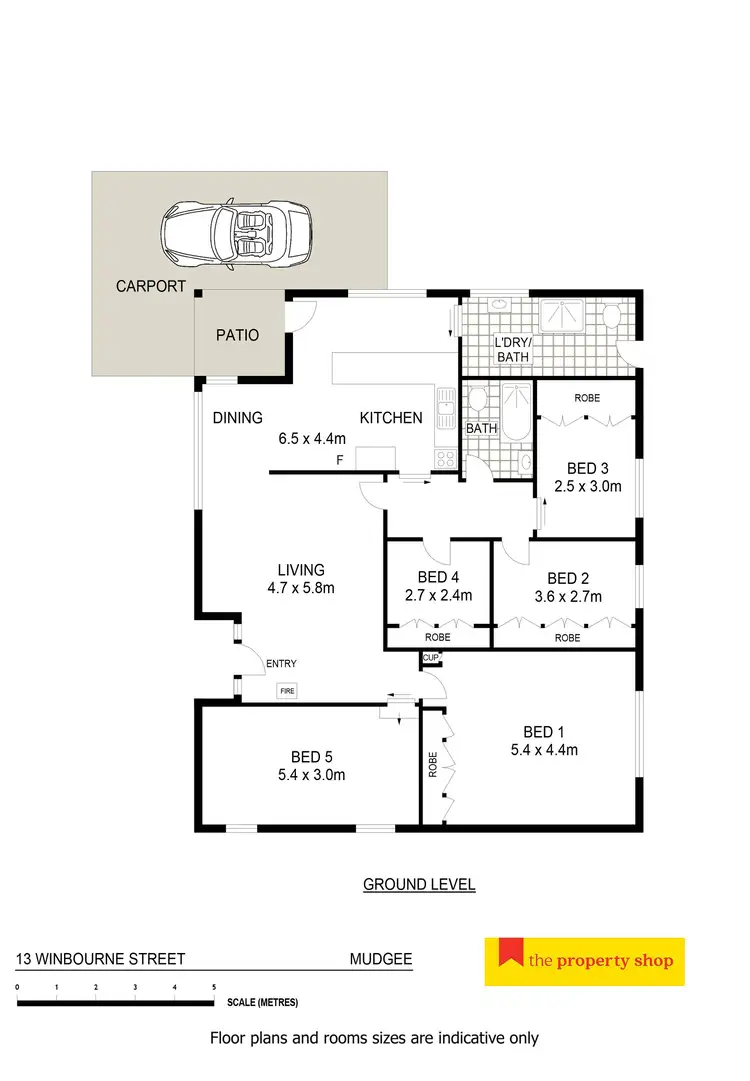 Floorplan of Homely house listing, 13 Winbourne Street, Mudgee NSW 2850