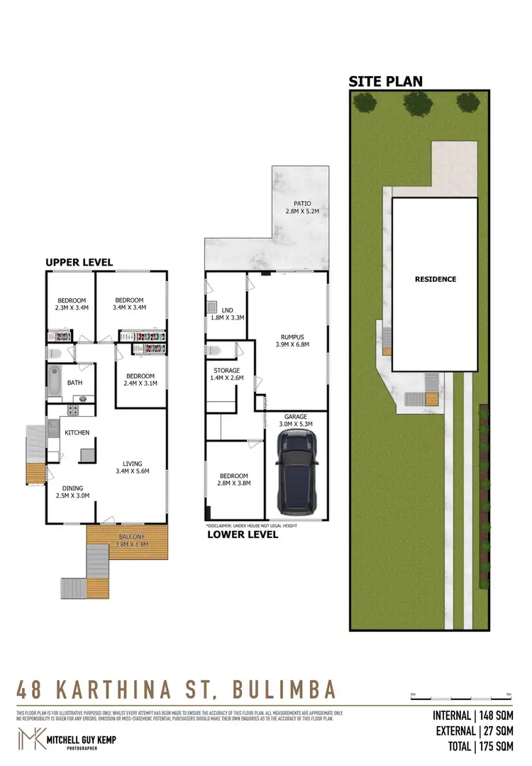 Floorplan of Homely house listing, 48 Karthina Street, Bulimba QLD 4171