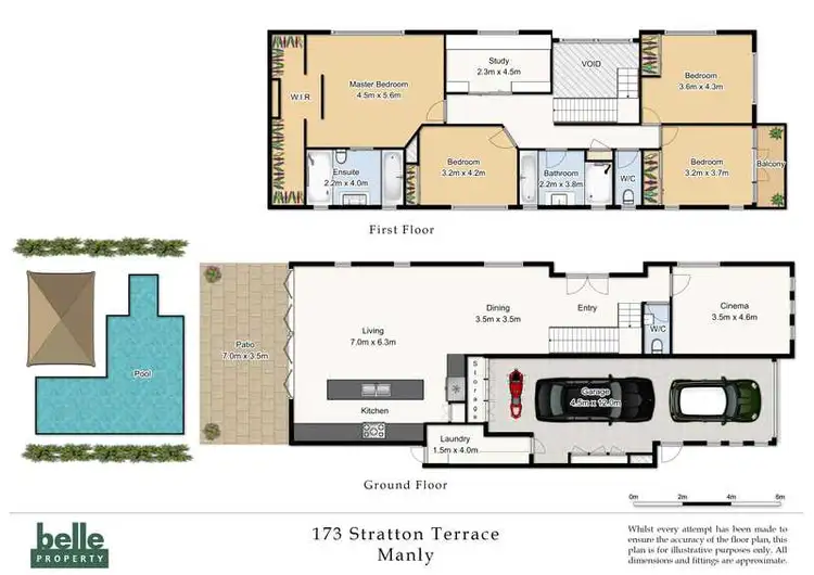 Floorplan of Homely house listing, 173 Stratton Terrace, Manly QLD 4179