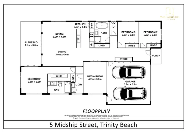 Floorplan of Homely house listing, 5 Midship Street, Trinity Beach QLD 4879