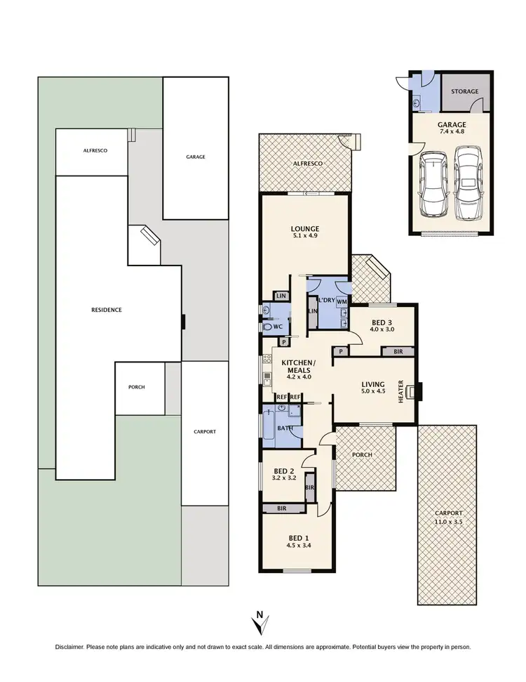 Floorplan of Homely house listing, 15 Liston Avenue, Reservoir VIC 3073