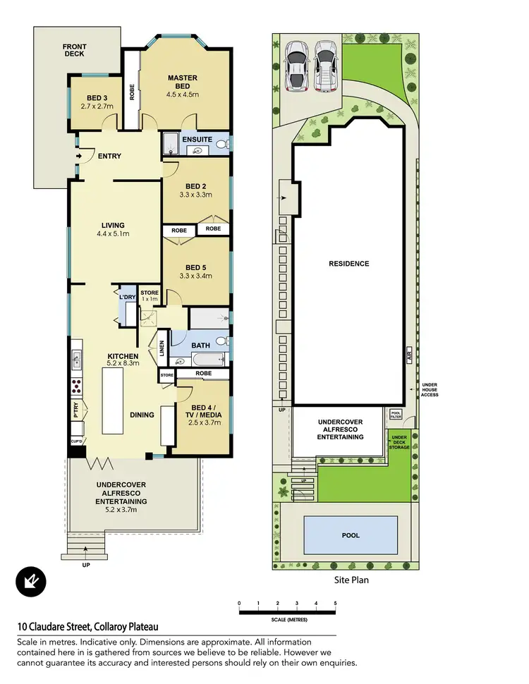 Floorplan of Homely house listing, 2/10 Claudare Street, Collaroy Plateau NSW 2097