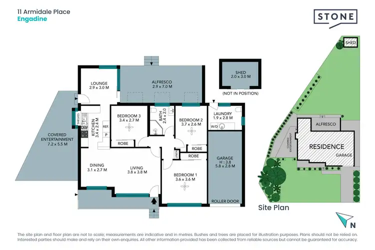 Floorplan of Homely house listing, 11 Armidale Place, Engadine NSW 2233