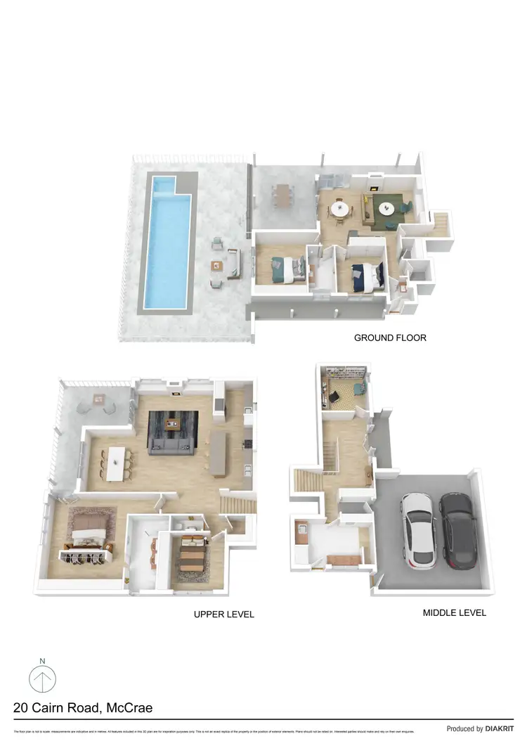 Floorplan of Homely house listing, 20 Cairn Road, Mccrae VIC 3938
