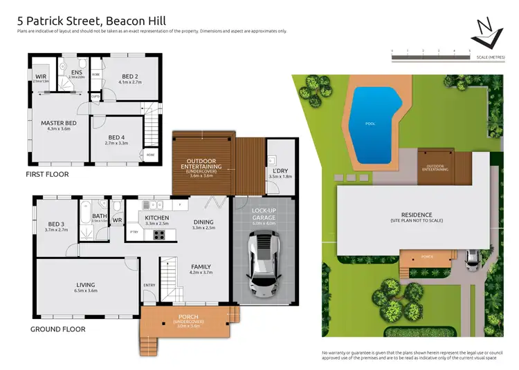 Floorplan of Homely house listing, 5 Patrick Street, Beacon Hill NSW 2100