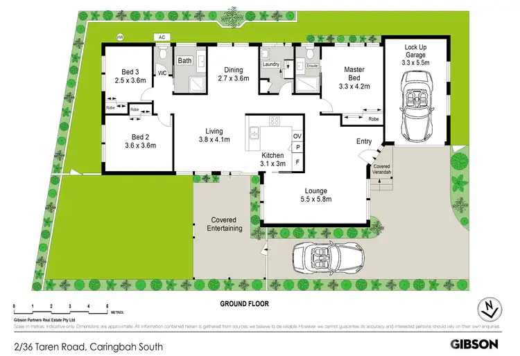 Floorplan of Homely villa listing, 2/36 Taren Road, Caringbah South NSW 2229