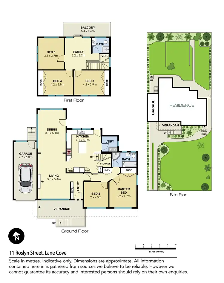 Floorplan of Homely house listing, 11 Roslyn Street, Lane Cove NSW 2066
