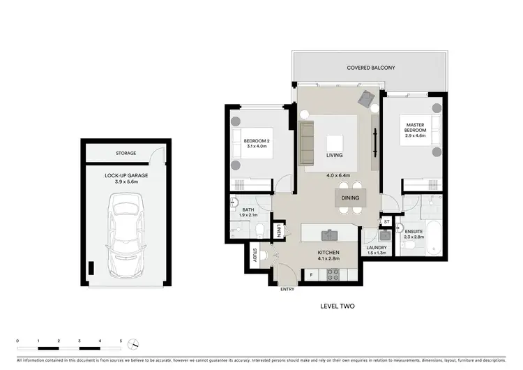 Floorplan of Homely apartment listing, 222/2 Seven Street, Epping NSW 2121