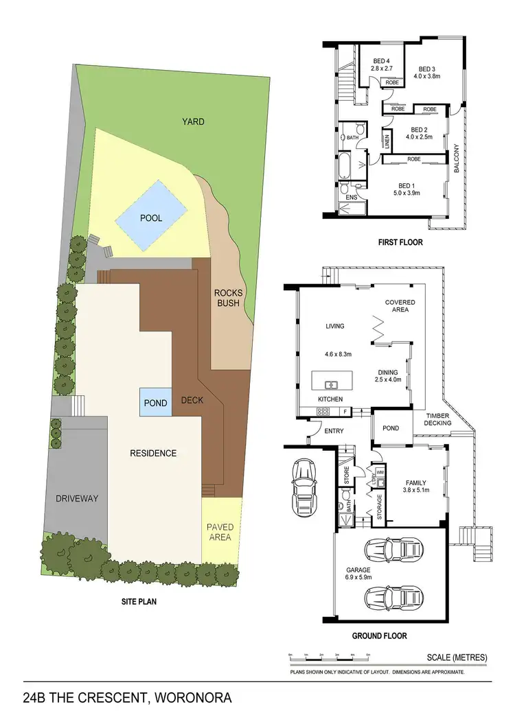 Floorplan of Homely house listing, 24b The Crescent, Woronora NSW 2232