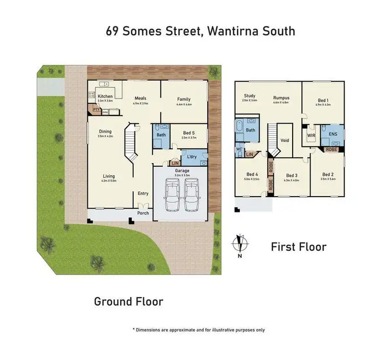 Floorplan of Homely house listing, 69 Somes Street, Wantirna South VIC 3152