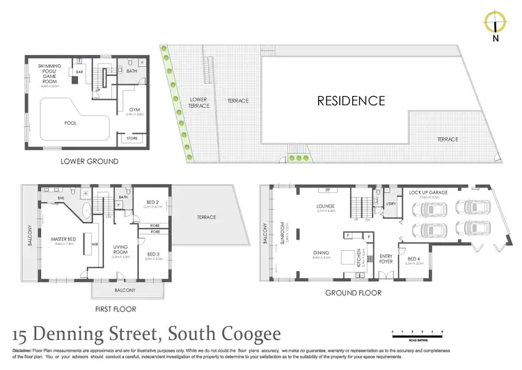 Floorplan of Homely house listing, 15 Denning Street, South Coogee NSW 2034