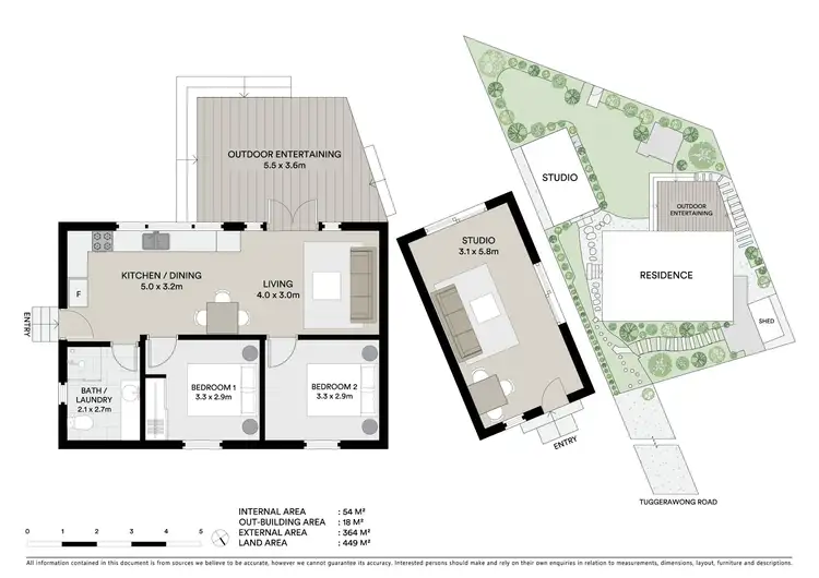 Floorplan of Homely house listing, 308 Tuggerawong Road, Tuggerawong NSW 2259
