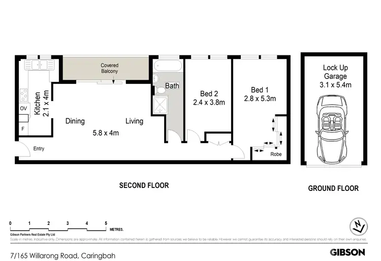Floorplan of Homely apartment listing, 7/165 Willarong Road, Caringbah NSW 2229